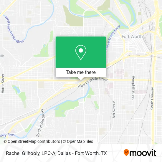 Rachel Gilhooly, LPC-A map