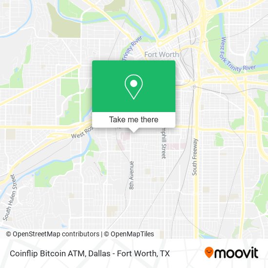 Mapa de Coinflip Bitcoin ATM