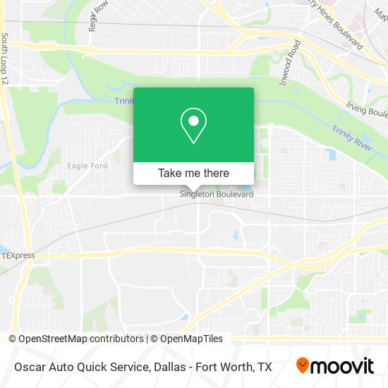 Oscar Auto Quick Service map