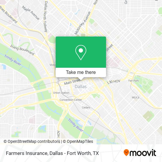 Farmers Insurance map