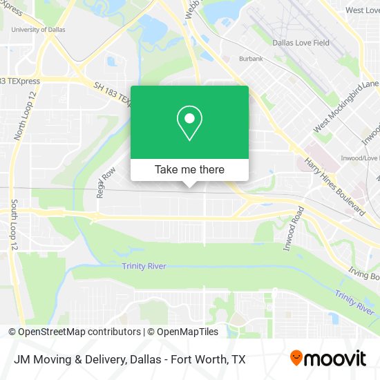 Mapa de JM Moving & Delivery