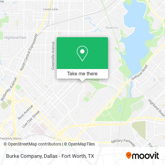 Burke Company map