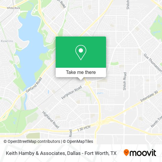 Keith Hamby & Associates map