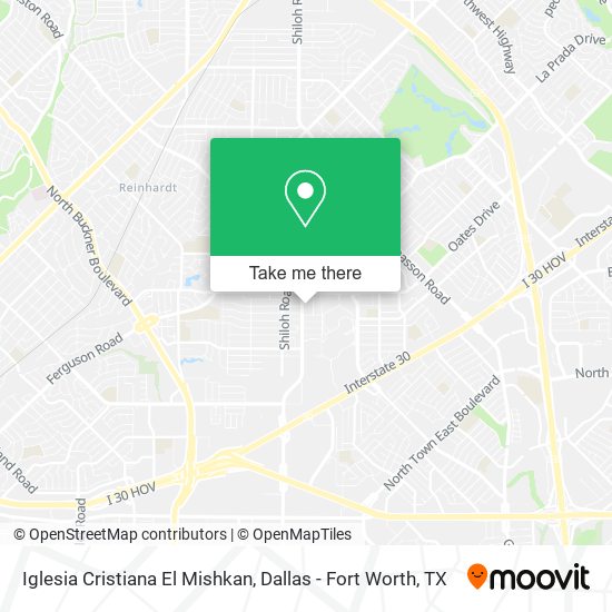 Mapa de Iglesia Cristiana El Mishkan