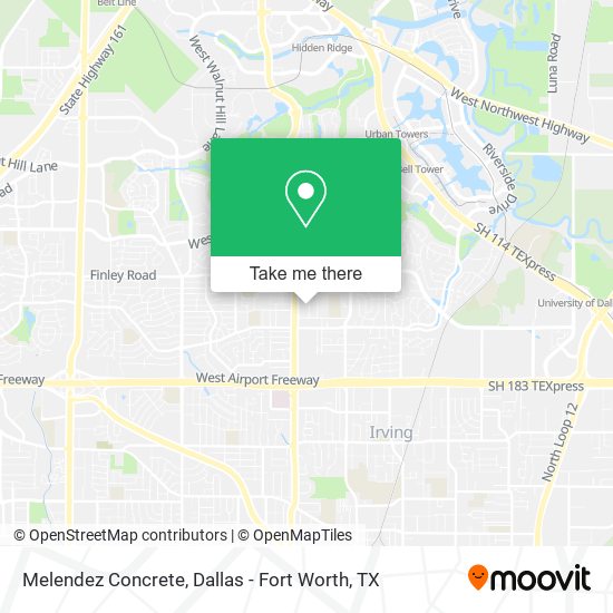 Melendez Concrete map