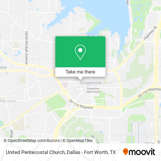 United Pentecostal Church map