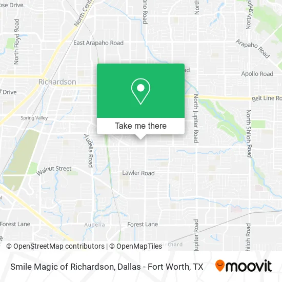 Smile Magic of Richardson map