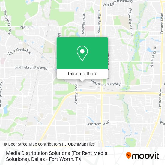 Media Distribution Solutions (For Rent Media Solutions) map