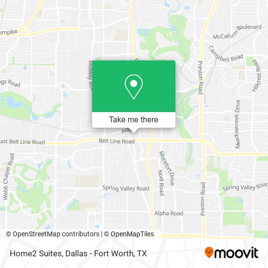 Home2 Suites map