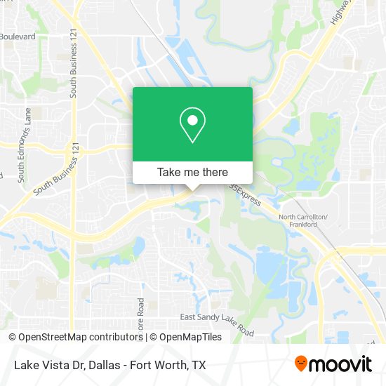 Lake Vista Dr map