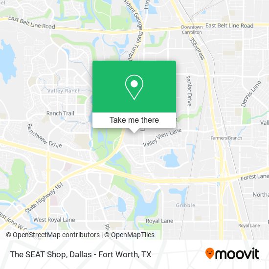Mapa de The SEAT Shop