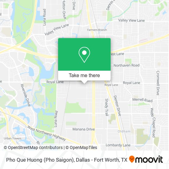 Mapa de Pho Que Huong (Pho Saigon)