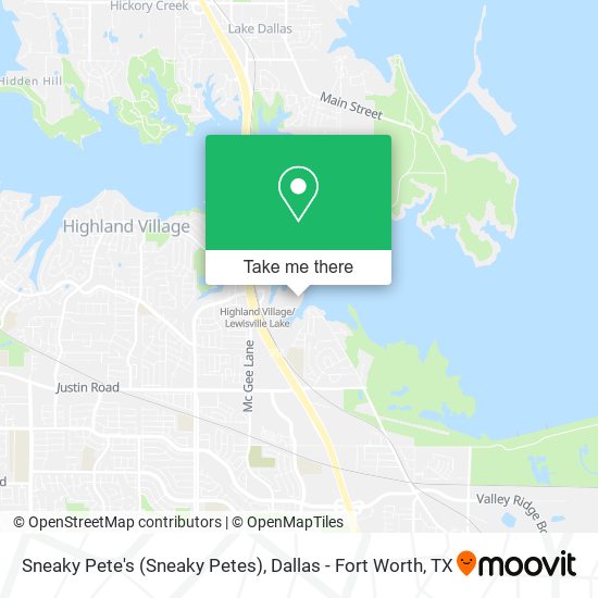Sneaky Pete's (Sneaky Petes) map
