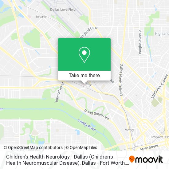 Children's Health Neurology - Dallas (Children's Health Neuromuscular Disease) map