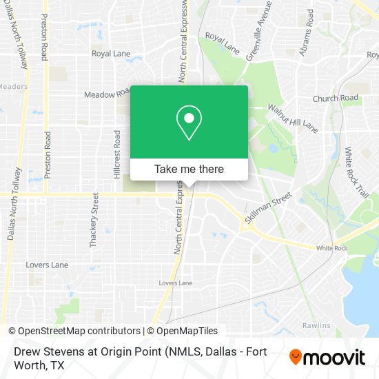 Mapa de Drew Stevens at Origin Point
