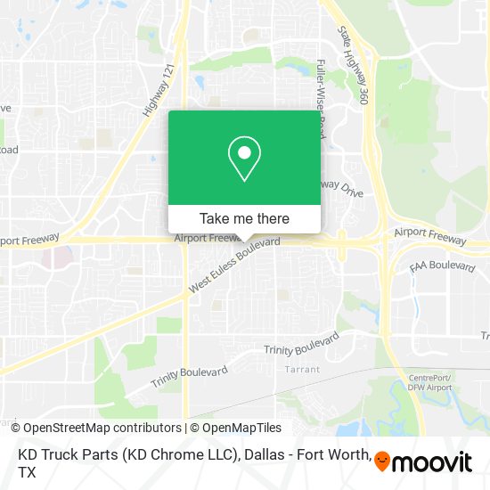 KD Truck Parts (KD Chrome LLC) map