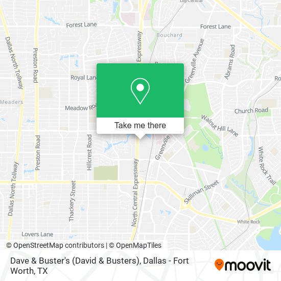 Dave & Buster's (David & Busters) map