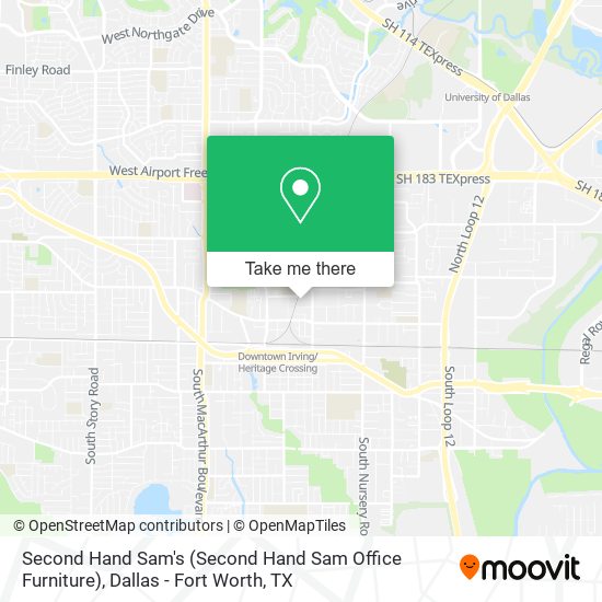 Second Hand Sam's (Second Hand Sam Office Furniture) map