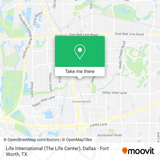 Life International (The Life Center) map