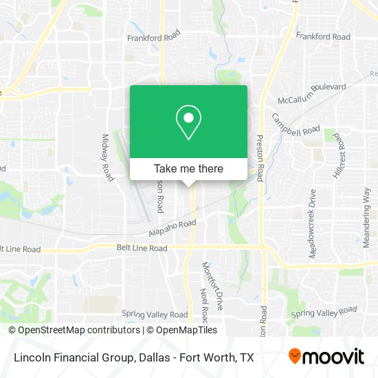 Lincoln Financial Group map