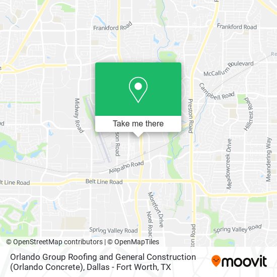 Orlando Group Roofing and General Construction (Orlando Concrete) map