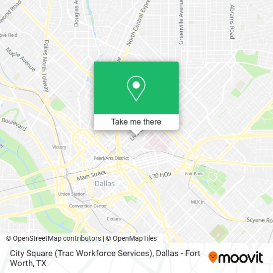 City Square (Trac Workforce Services) map