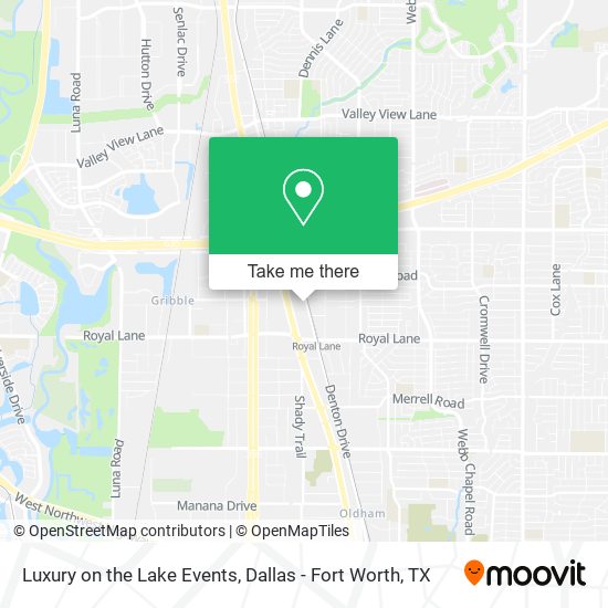 Mapa de Luxury on the Lake Events