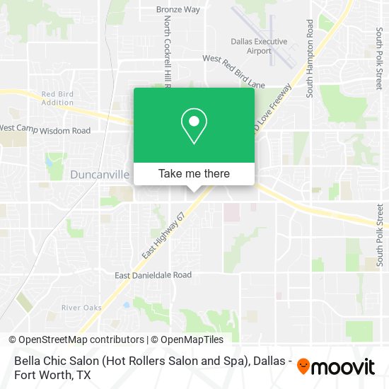 Bella Chic Salon (Hot Rollers Salon and Spa) map