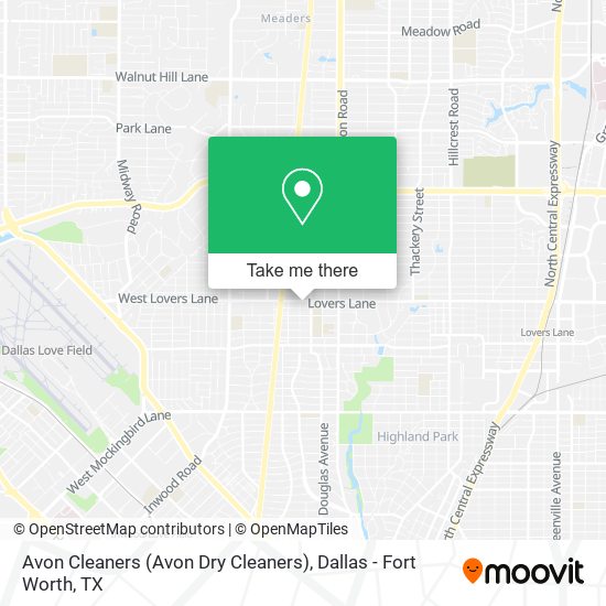 Mapa de Avon Cleaners (Avon Dry Cleaners)