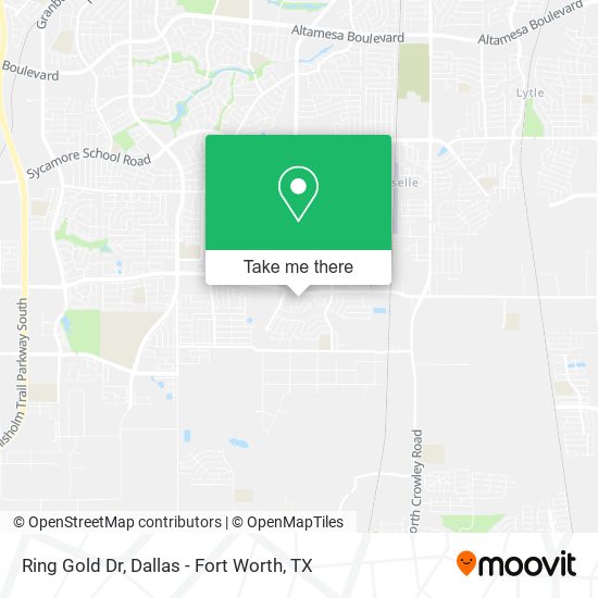 Ring Gold Dr map