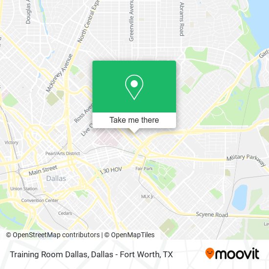 Mapa de Training Room Dallas