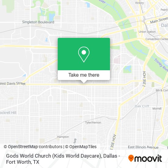 Mapa de Gods World Church (Kids World Daycare)