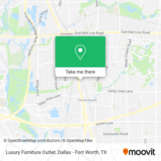 Luxury Furniture Outlet map