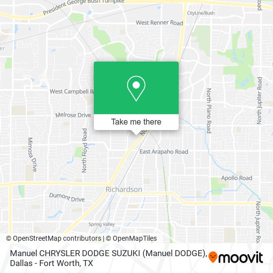 Manuel CHRYSLER DODGE SUZUKI (Manuel DODGE) map
