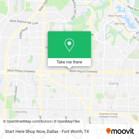 Start Here Shop Now map