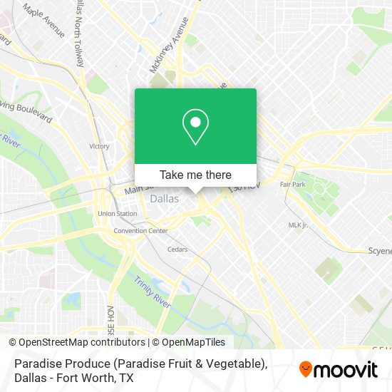 Paradise Produce (Paradise Fruit & Vegetable) map