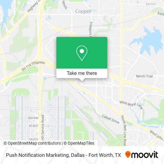 Push Notification Marketing map