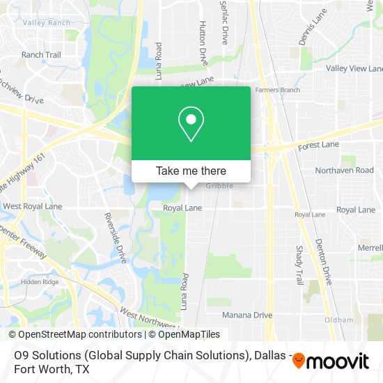 O9 Solutions (Global Supply Chain Solutions) map