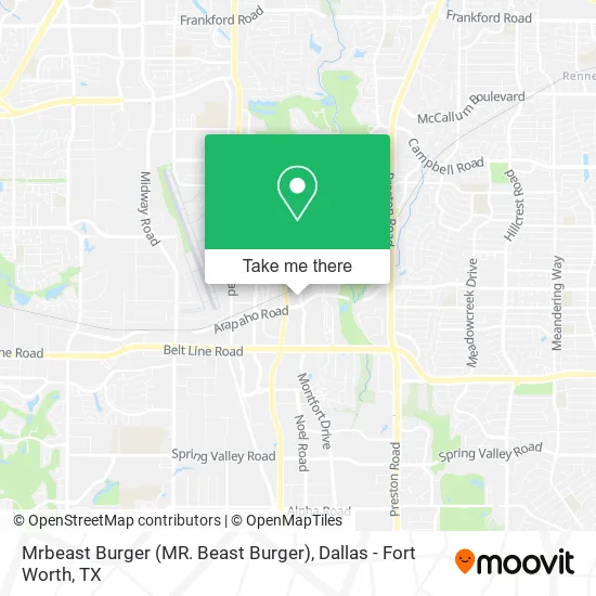 Mrbeast Burger (MR. Beast Burger) map