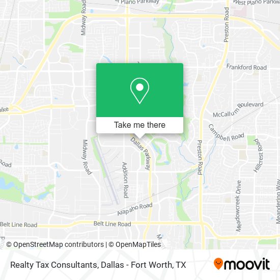 Realty Tax Consultants map