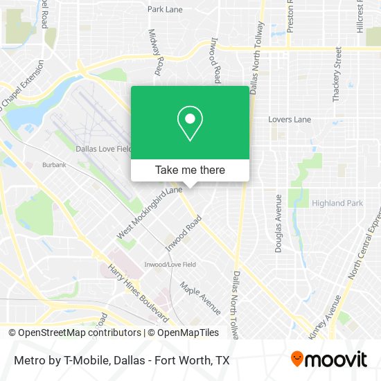 Metro by T-Mobile map