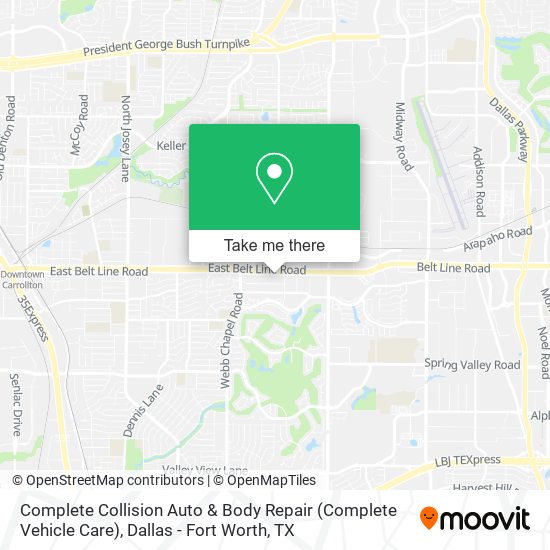 Complete Collision Auto & Body Repair (Complete Vehicle Care) map