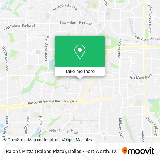 Mapa de Ralph's Pizza (Ralphs Pizza)