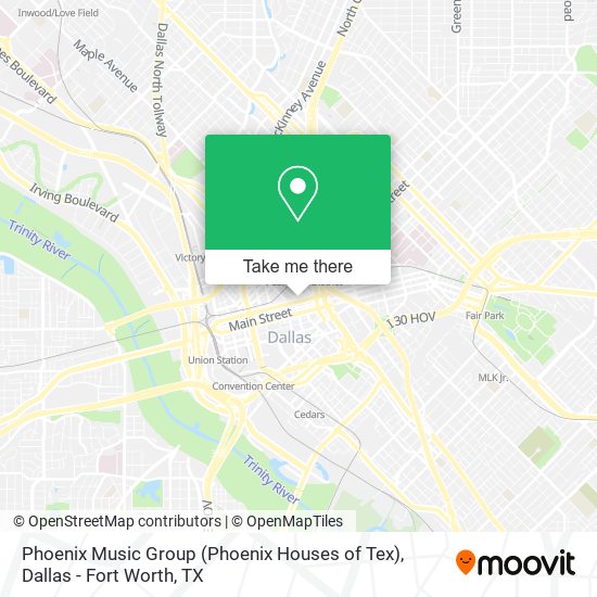 Phoenix Music Group (Phoenix Houses of Tex) map