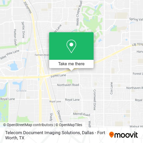 Telecom Document Imaging Solutions map