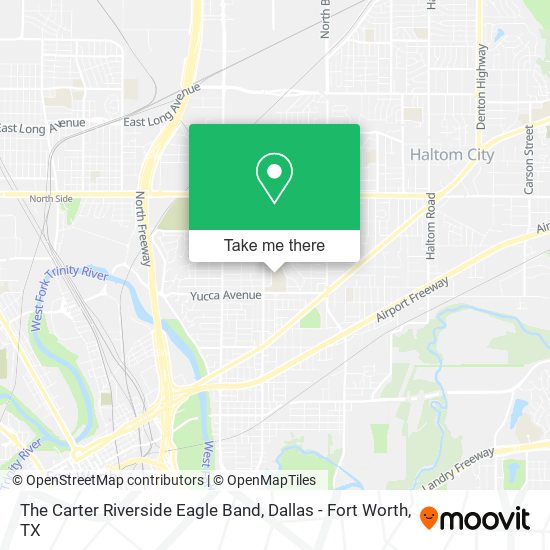 The Carter Riverside Eagle Band map