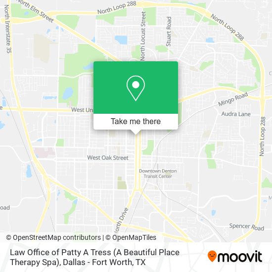 Law Office of Patty A Tress (A Beautiful Place Therapy Spa) map