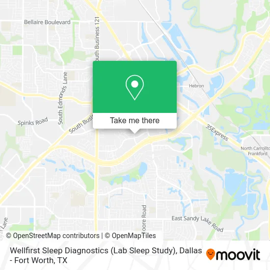 Wellfirst Sleep Diagnostics (Lab Sleep Study) map