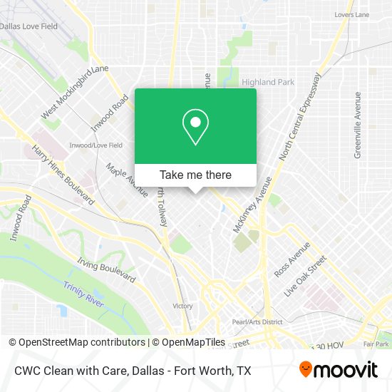 CWC Clean with Care map