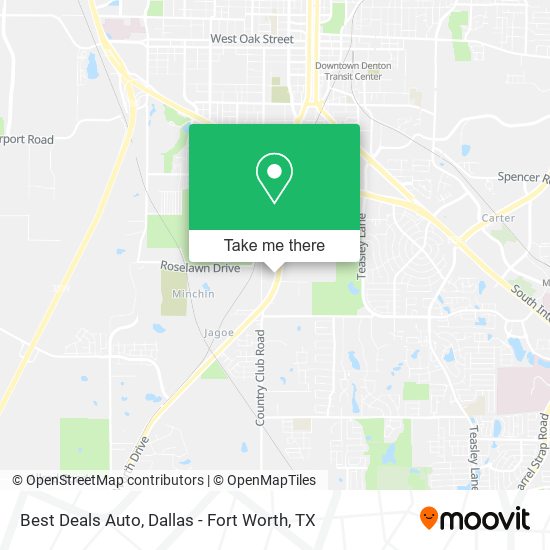 Best Deals Auto map